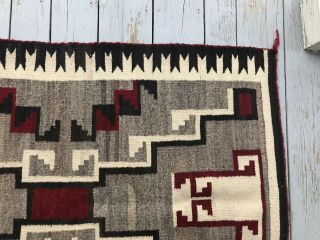 Antique 34 By 50 Navajo Indian Rug Classic Design Colors 11