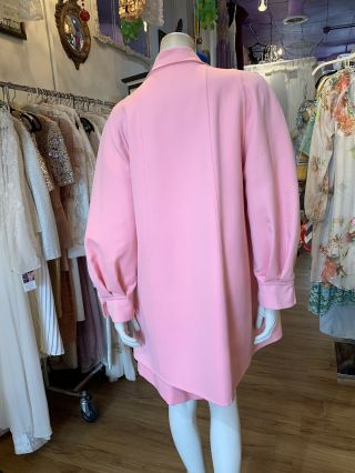 Vintage Christian Lacroix Paris Made in France Pink Skirt Suit Size 44 US 10 5