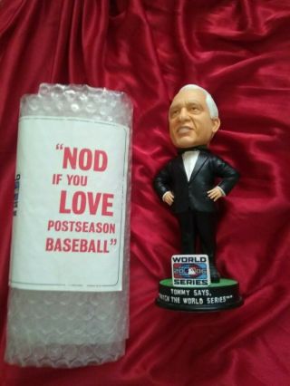 Tommy Lasorda Dodgers Extremely Rare Bobblehead Hof 2006 World Series Cardinals