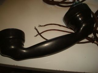 Rare Early Western Electric A1 Telephone A - 1 D76869 E - 1 Handset 10