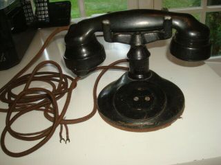 Rare Early Western Electric A1 Telephone A - 1 D76869 E - 1 Handset