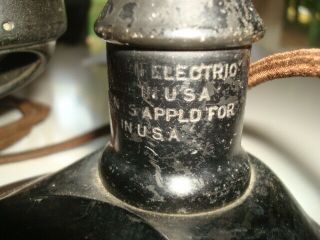 Rare Early Western Electric A1 Telephone A - 1 D76869 E - 1 Handset 6