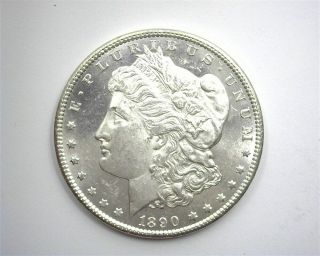 1890 - Cc Morgan Silver Dollar Gem Uncirculated Dmpl Very Rare This