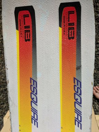 Vintage Lib Tech Grocer Snowboard Shalom L9000 Esquire Flowertop 6 ' 2 5
