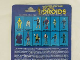 Star Wars Vintage Kenner R2 - D2 DROIDS CARTOON TV SERIES CANADA w/Pop Up 1985 6