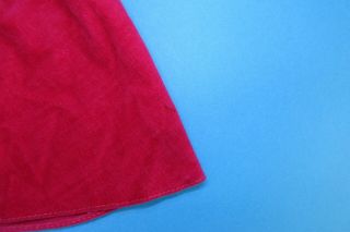 Vintage Barbie - ROYAL VELVET 3215 Cranberry Rose Velvet Gown Dress HTF 4