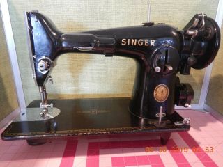 Vintage Singer 201 - 2 Sewing Machine,  Serviced,  Vgc