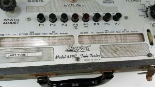Vintage Hickok 539C tube tester - Parts / Repairs 2
