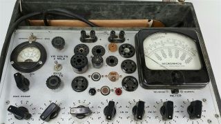 Vintage Hickok 539C tube tester - Parts / Repairs 3