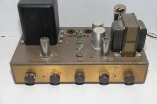 Vintage Eico Model Hf - 20 Mono Tube Amplifier Amp