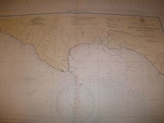 Vintage Nautical Maritime Chart (san Luis Obispo Bay California)