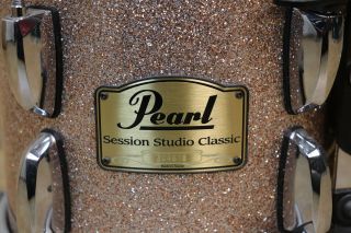 Pearl 7x8 Session Studio Classic Tom Drum Vintage Copper Sparkle 2