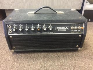 Vintage 1982 Mesa Boogie Mark Iib Tube Guitar Amp Amplifier Head 60/100 Project