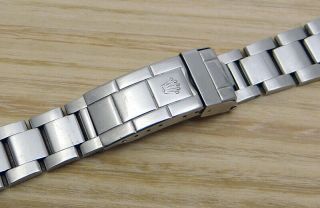 Vintage Rolex Submariner Sea - Dweller Watch Bracelet Band 93150 I12 Clasp