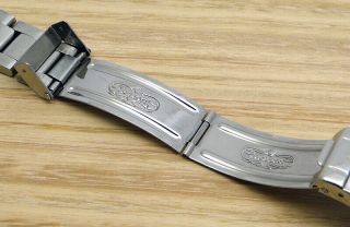Vintage Rolex Submariner Sea - Dweller Watch Bracelet Band 93150 I12 Clasp 3