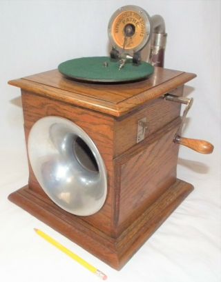 Rare Vintage Pathe Jeunesse Small 78 Rpm Phonograph Gramophone Record Player