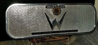 RARE 1950 ' s Wurlitzer Jukebox Stereo Personal Music Wallbox Speakers model 5121 2