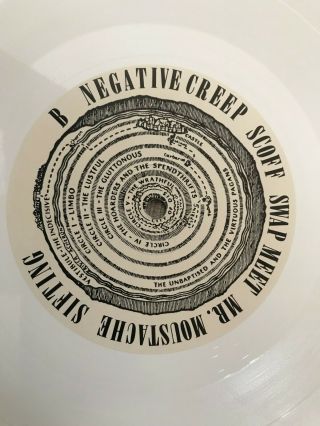 Nirvana Bleach White Vinyl First Pressing 1989.  Sub Pop Rare