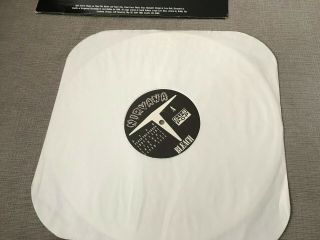 Nirvana Bleach White Vinyl First Pressing 1989.  Sub Pop Rare 4
