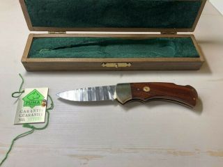1989 Rare Puma 32 - 7051 Damast Damascus Blade Knife -
