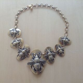 Antique Vintage Joseff Of Hollywood Bee Necklace