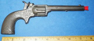 Toy Cast Iron Cap Gun Stevens " Eagle " 1890 Patent Usa