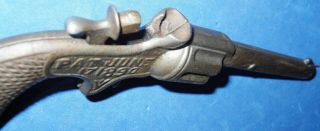 TOY CAST IRON CAP GUN STEVENS 