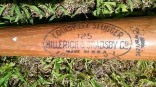 Vintage Baseball Bat Louisville Slugger 125 Chuck Klein