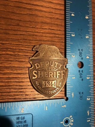 Los Angeles County Sheriff Historical/obsolete/vintage Pinback