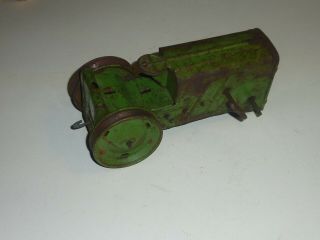 Antique Tin Toy Wind Up Tractor Marx? Parts