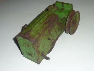 ANTIQUE TIN TOY WIND UP TRACTOR MARX? PARTS 2