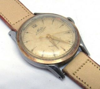 Vintage Mido Multifort - Luxe Powerwind Automatic Wrist Watch