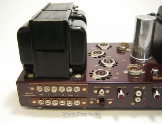 Vintage THE FISHER SA100 Stereo Tube Amplfier / 7189 - GZ34 / 139400 - - KT 5