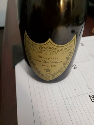 Vintage 1993 Cuvee Dom Perignon Champagne - never opened. 8