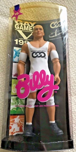 Billy Gay Doll 1998 Gay Olympics Rare Awesome Limited To 500 Lgtb