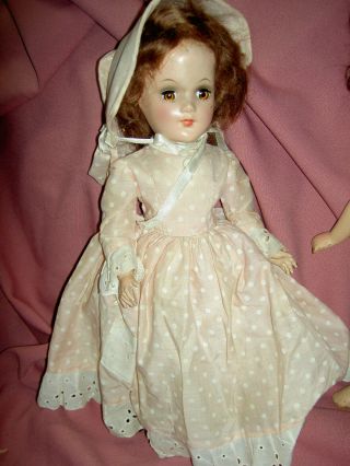 Gorgeous,  1940s vintage,  hard plastic signed: Mary Hoyer doll in lovely outfit 4