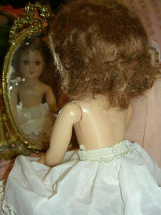 Gorgeous,  1940s vintage,  hard plastic signed: Mary Hoyer doll in lovely outfit 5