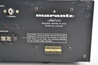 Marantz Model 250 Stereo Power Amplifier - Vintage - Audiophile 11