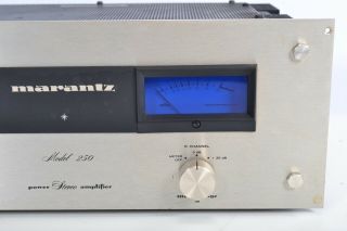 Marantz Model 250 Stereo Power Amplifier - Vintage - Audiophile 4