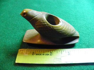 Extremely Rare Hopewell Bird Effigy Platform Pipe Indian Artifacts / Arrowheads 3