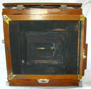 Vageeswari 10x12 Inch Wooden Field Camera With Plate Holder Vintage ULF (b) 9
