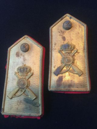 Ww2 Fascist Italian Officers Infantry Shoulder Boards/epaulets