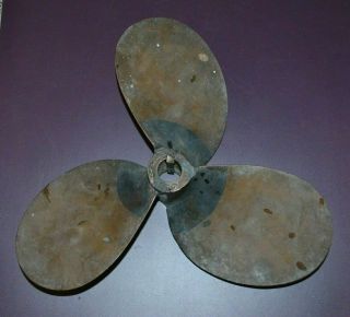 Vintage Bronze Boat Propeller Michigan 15x12