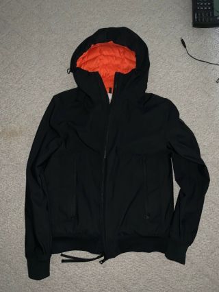 Mens Moncler Derval Down Jacket Black 2 Medium M Hooded Retail $1,  150 Rare 11