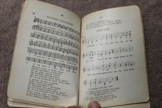 Scarce Pre WW2 Polish - American Scouts Song Book 