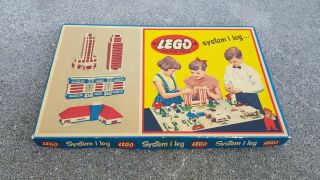 Lego Classic Mursten Rare Vintage Old Box 50 