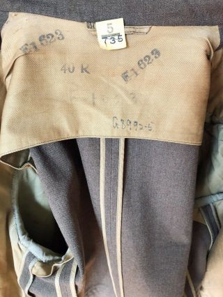 WW2 US Army Green Wool Jacket 1942 Size 40R 5
