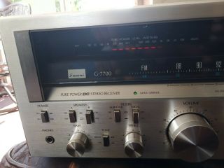 Vintage Sansui G - 7700 Stereo Receiver in,  sounds fantastic 10