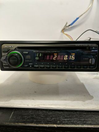 Vintage Sony AM - FM CD Car Radio Stereo CDX - C4750 D - Bass Vintage RARE 2