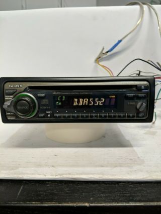 Vintage Sony AM - FM CD Car Radio Stereo CDX - C4750 D - Bass Vintage RARE 3